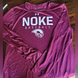 Under Armour Roanoke College Baseball Long sleeve XL, like new
